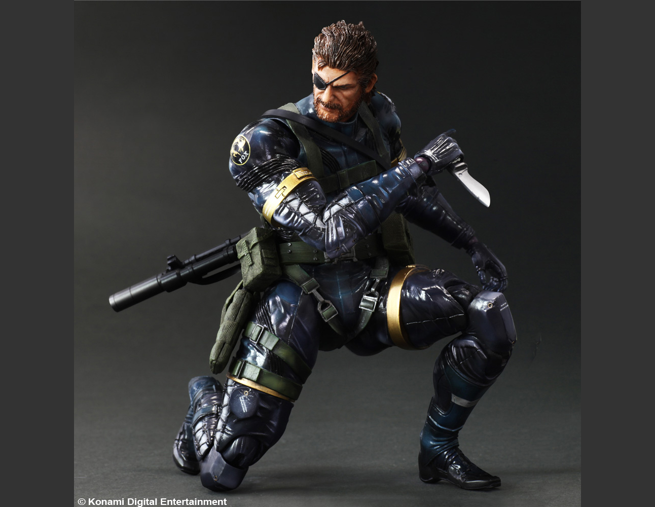 Metal Gear Solid 5 Ground Zeroes Play Arts Kai Snake 
