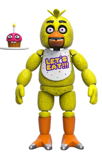Five Nights at Freddy's Articulated Chica Action Figure, 5-inch