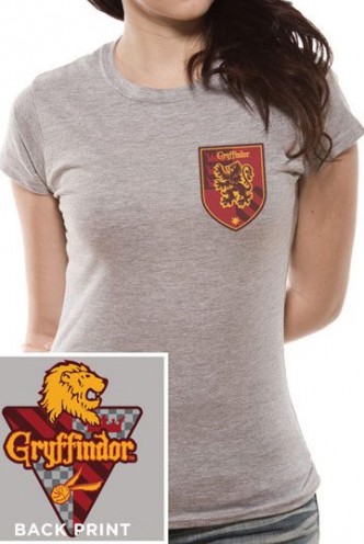 Harry Potter - Camiseta Chica House Gryffindor