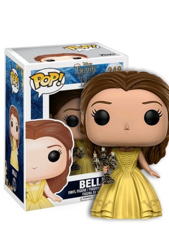 Pop! Disney: La Bella y La Bestia - "Bella con candelabro" 