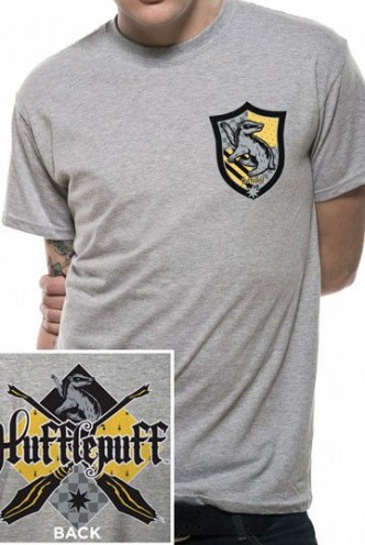 Harry Potter - Camiseta Chico House Hufflepuff