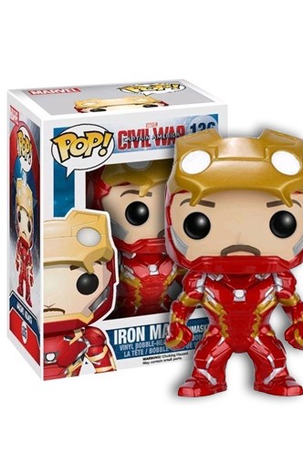 Pop! Marvel: Civil War - Iron Man Unmasked