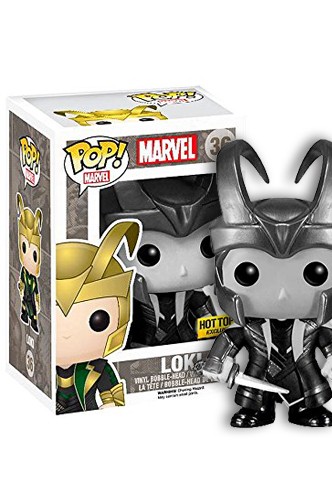 Pop! Marvel: Loki casco Helmet B&W Exclusive