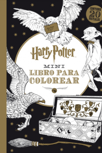 Harry Potter mini libro para colorear
