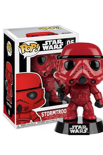 Pop! Star Wars: Red Stormtrooper Exclusivo