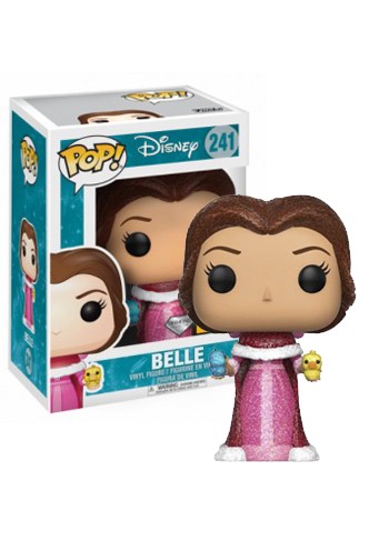Pop! Disney: La Bella y la Bestia - Belle Birds Glitter Exclusivo