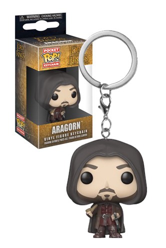 Pop! Movie Keychain: El Señor de los Anillos – Aragorn