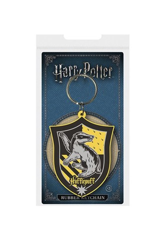 Harry Potter - Rubber Keychain Hufflepuff