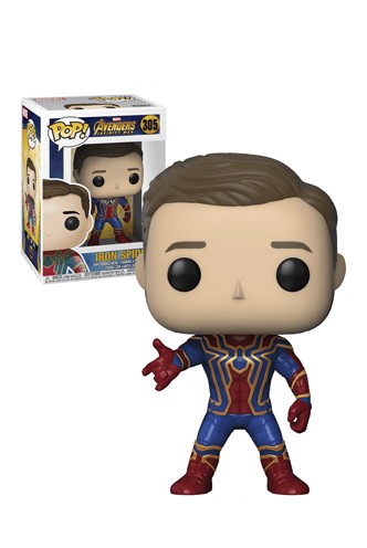 Pop! Marvel: Avengers: Infinity War - Unmasked Iron Spider Exclusivo