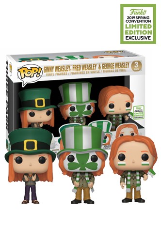Pop! Harry Potter S5 - Fred, George, Ginny Pack Exclusive