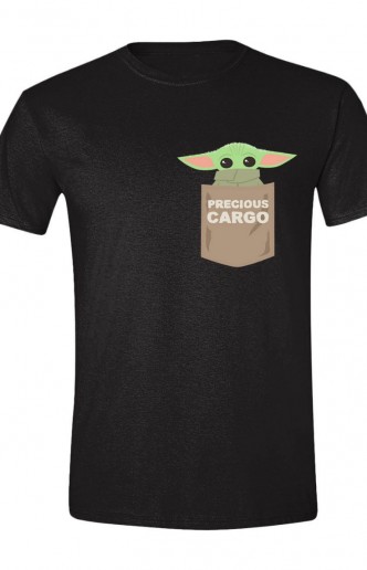 Star Wars: Camiseta The Mandalorian The Child Pocket