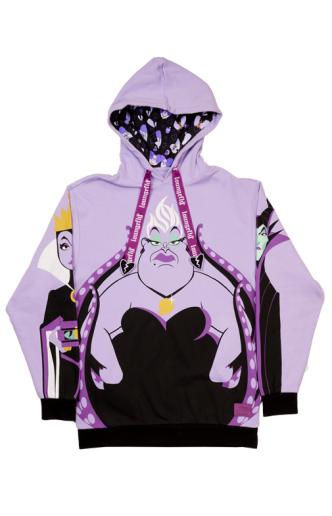 Loungefly - Disney Villains Curse Your Hearts Hoodie