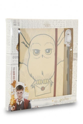 Harry Potter - Set Diario con Bolígrafo Hedwig