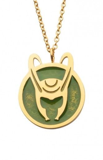 Loki - Helmet Pendant with chain