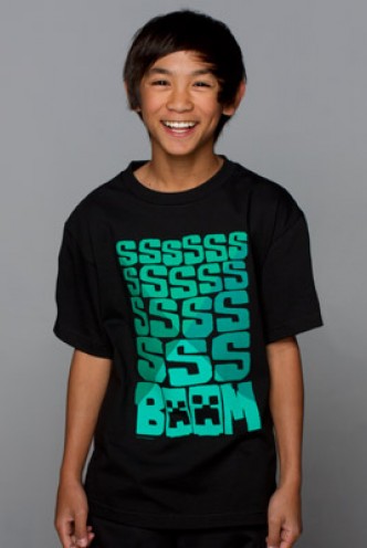 Minecraft Camiseta "SSS BOOM!"
