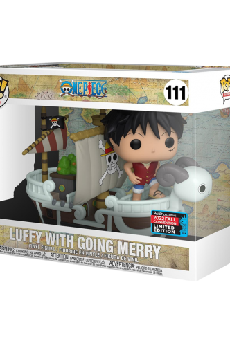 Pop! Ride: One Piece - Luffy w/ Going Merry NYCC2022 Ex