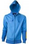 MegaMan Zipped Hooded Sweater Blue Character