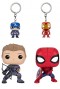 Pop! Marvel: Captain America 3 "Civil War" - 4-Pack