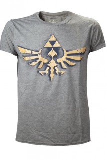 The Legend of Zelda Camiseta - Logo Vintage Trifuerza