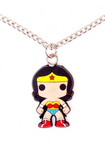 Wonder Woman Pop Heroes Rubber Necklace