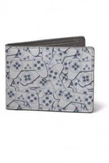 Playstation - Controller Pattern Bifold Wallet 20th
