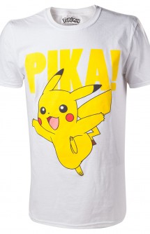 Pokémon - Pikachu T-shirt with Raised print