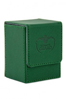 Ultimate Guard Flip Deck Case 80+ Caja de Cartas Tamaño Estándar XenoSkin Verde