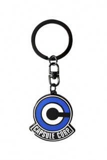 Dragon Ball - Keychain Capsule Corp emblem