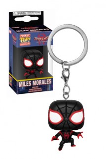 Pop! Keychain: Marvel - Spider-Man Animated Into the Spider-Verse Miles Morales