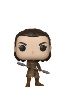Pop! TV: Juego de Tronos - Arya Stark w/Two Headed Spear