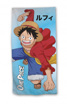 One Piece - Luffy Punch Beach Towel
