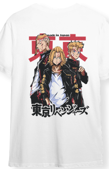 Tokyo Revengers - Camiseta Made in Japan Made in Tokyo White