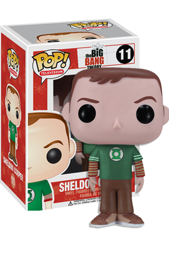 The Big Bang Theory POP! Sheldon Cooper "Green Lantern" Universo Funko, Planeta de cómics/mangas, juegos de mesa coleccionismo.
