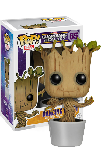 Funko POP! Vinyl Bobble Head Marvel: Guardians of the Galaxy Dancing Groot  Vinyl Collector Figure 65