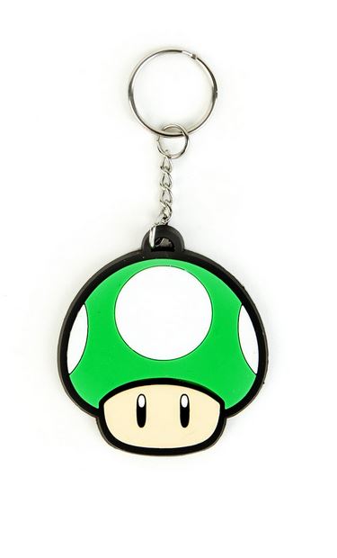 Llavero - Nintendo "Seta Verde" 1UP | Universo Funko, Planeta cómics/mangas, juegos de mesa y el coleccionismo.