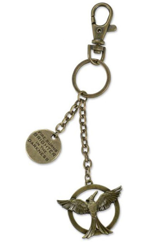 The Hunger Games Mockingbird Metal Keychain The Hunger Games Mockingbird Metal Keychain