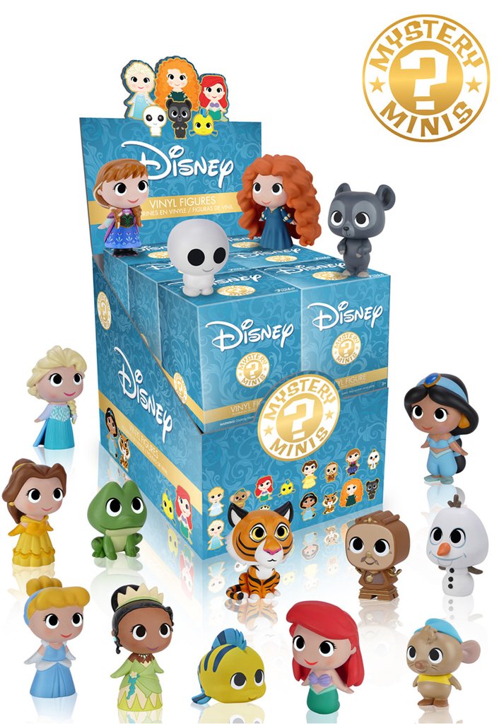 Mystery Minis: Princesas Disney  Universo Funko, Planeta de cómics/mangas,  juegos de mesa y el coleccionismo.