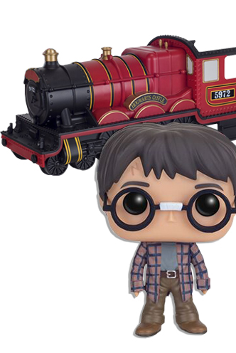 POP! Rides Harry Potter: Hogwarts Express Engine com Harry Potter - Funko