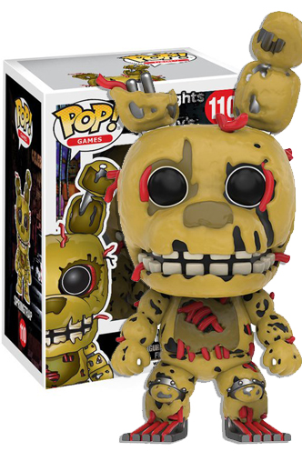 fnaf springtrap funko pop