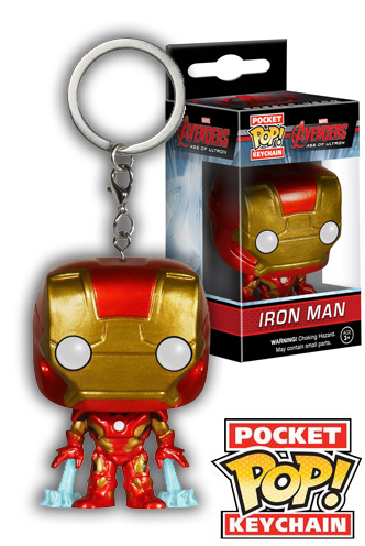 funko pop iron man keychain