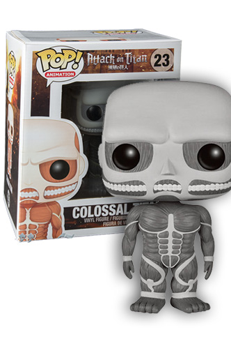 Pop! Ataque a los Colossal Titan Black & White Exclusivo | Universo Funko, Planeta de juegos de mesa y el coleccionismo.