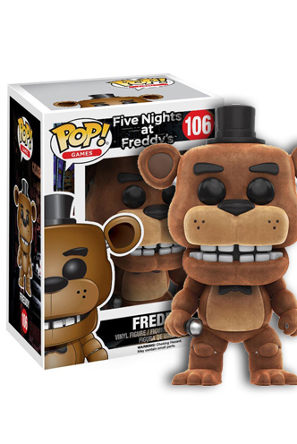 flocked freddy funko pop