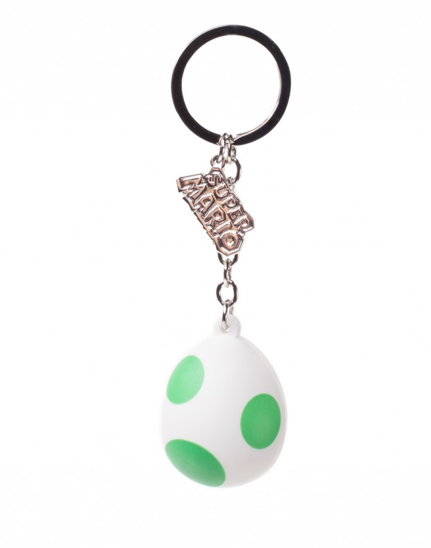 TCB Creations Yoshi 3D Silicone Charm Keychain Keyring at