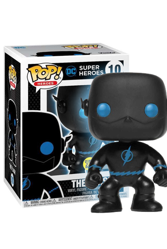 Funko Pop! DC Comics Justice League – The Flash Silhouette (GITD) – Limitierte Sammelfigur Im Wackelkopf-Design – Offizielles Lizenzprodukt
