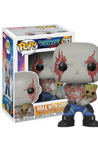 drax with groot pop
