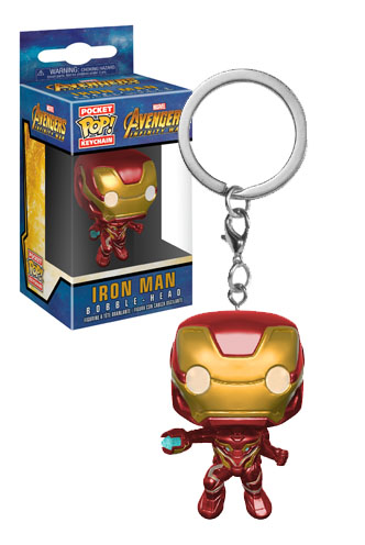 funko pop iron man keychain