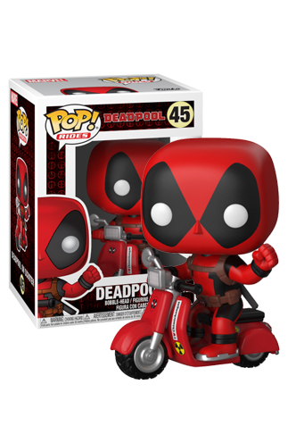 Funko POP Marvel Deadpool & Scooter Red