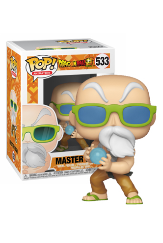 Pop! Animation: Dragon Ball Super - Master Roshi [Max Power] | Funko  Universe, Planet of comics, games and collecting.