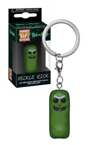 Pop! Keychain: Rick & Morty - Pickle Universo Funko, Planeta de cómics/mangas, juegos de mesa y el coleccionismo.