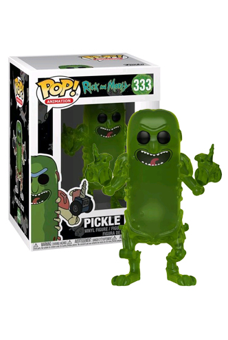 Pop! & Morty: Pickle Rick (Translucent) Exclusivo | Universo Planeta cómics/mangas, juegos de mesa el coleccionismo.
